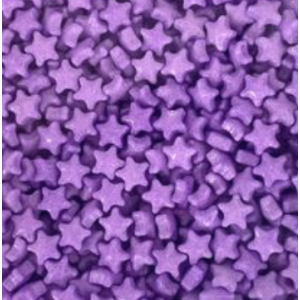 Star Sprinkles - Purple 7mm